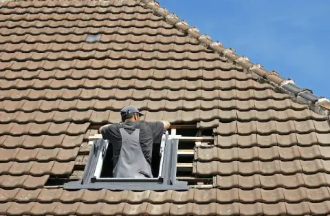 Pose de velux - Etaux